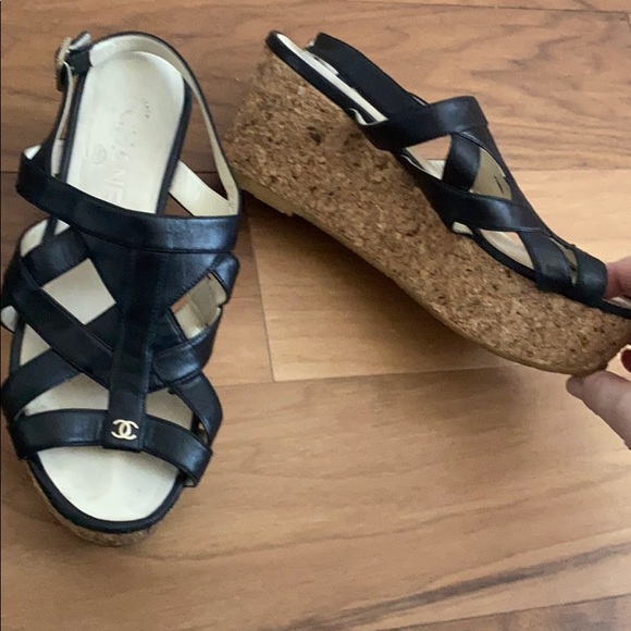 Chanel cork shoes - Picture 2 of 7